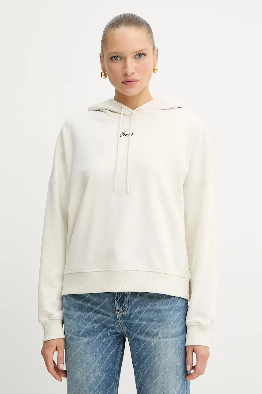 BOSS Orange Памучен суичър C_Ehoody_s