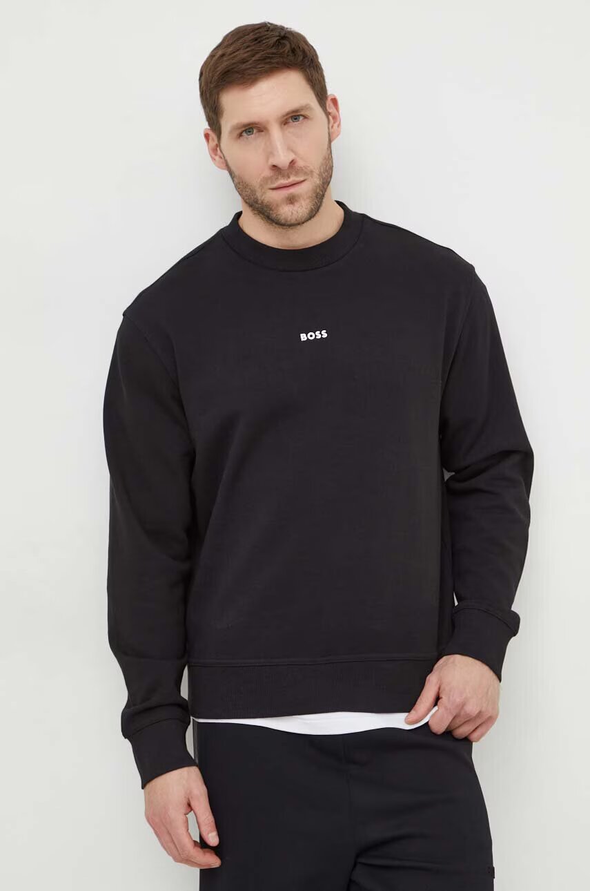 BOSS Orange Памучен суичър WeSmallcrew