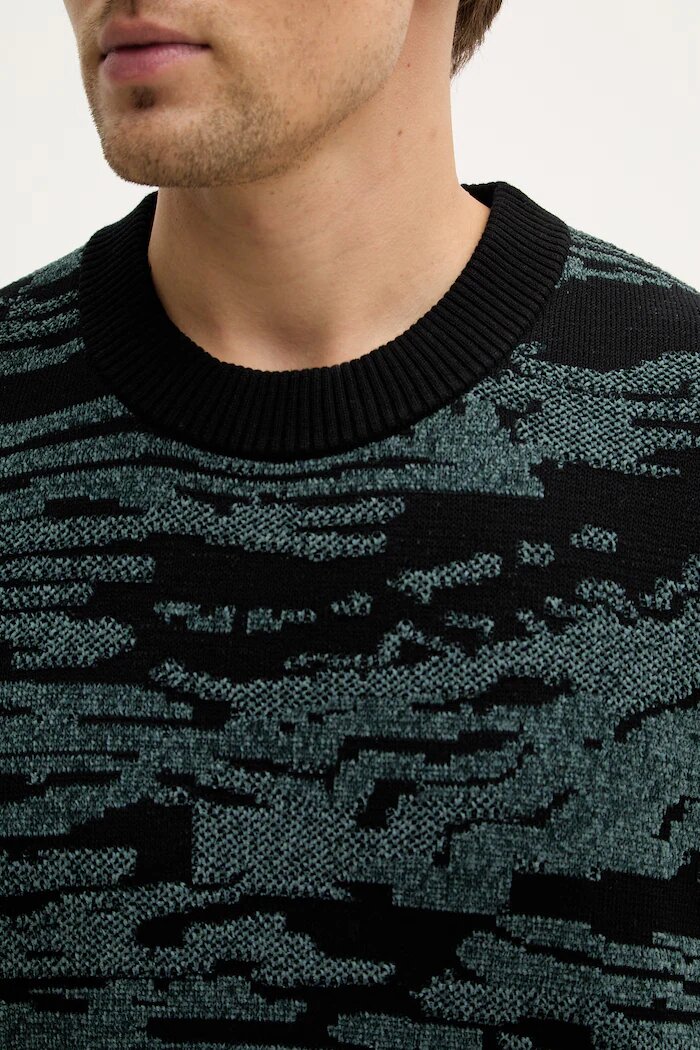 BOSS Orange Пуловер Andscape мъжки в черно 50556621