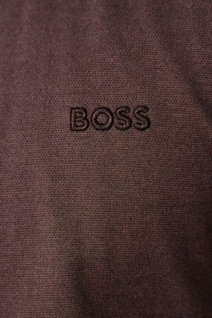 BOSS Orange риза мъжка от памук Mysoft_2_M кафява 50519748