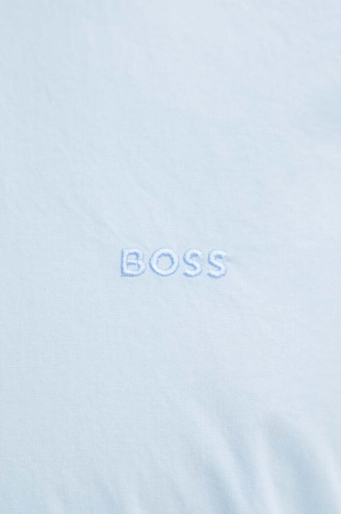 BOSS Orange риза мъжка от памук Relegant_6_M синя 50518304