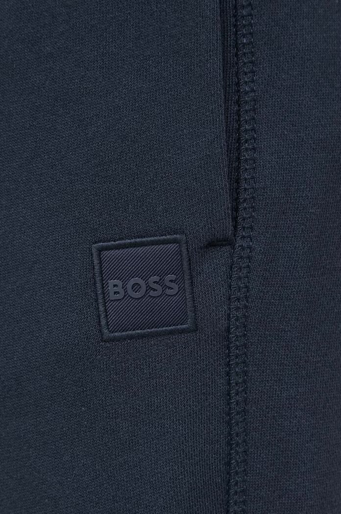 BOSS Orange спортен панталон мъжки от памук Sestart тъмносин 50509303