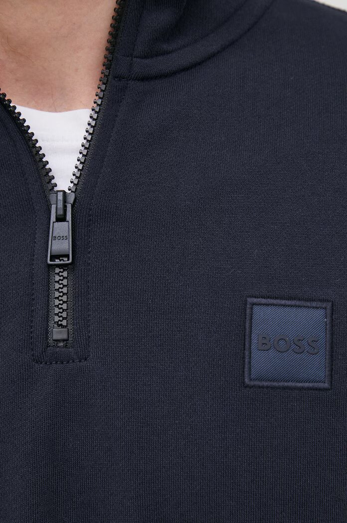 BOSS Orange суичър мъжки от памук Zetrust тъмносин 50468926