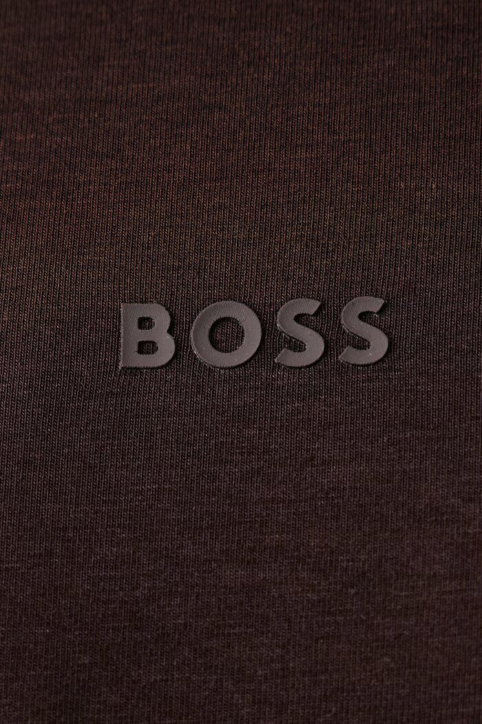 BOSS Orange тениска мъжка с памук TChup кафява 50473278