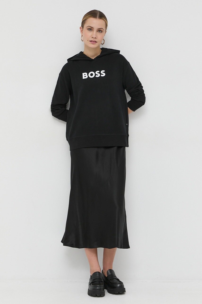 BOSS Памучен суичър