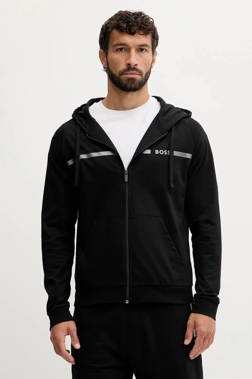BOSS Памучен суичър Authentic Jacket H