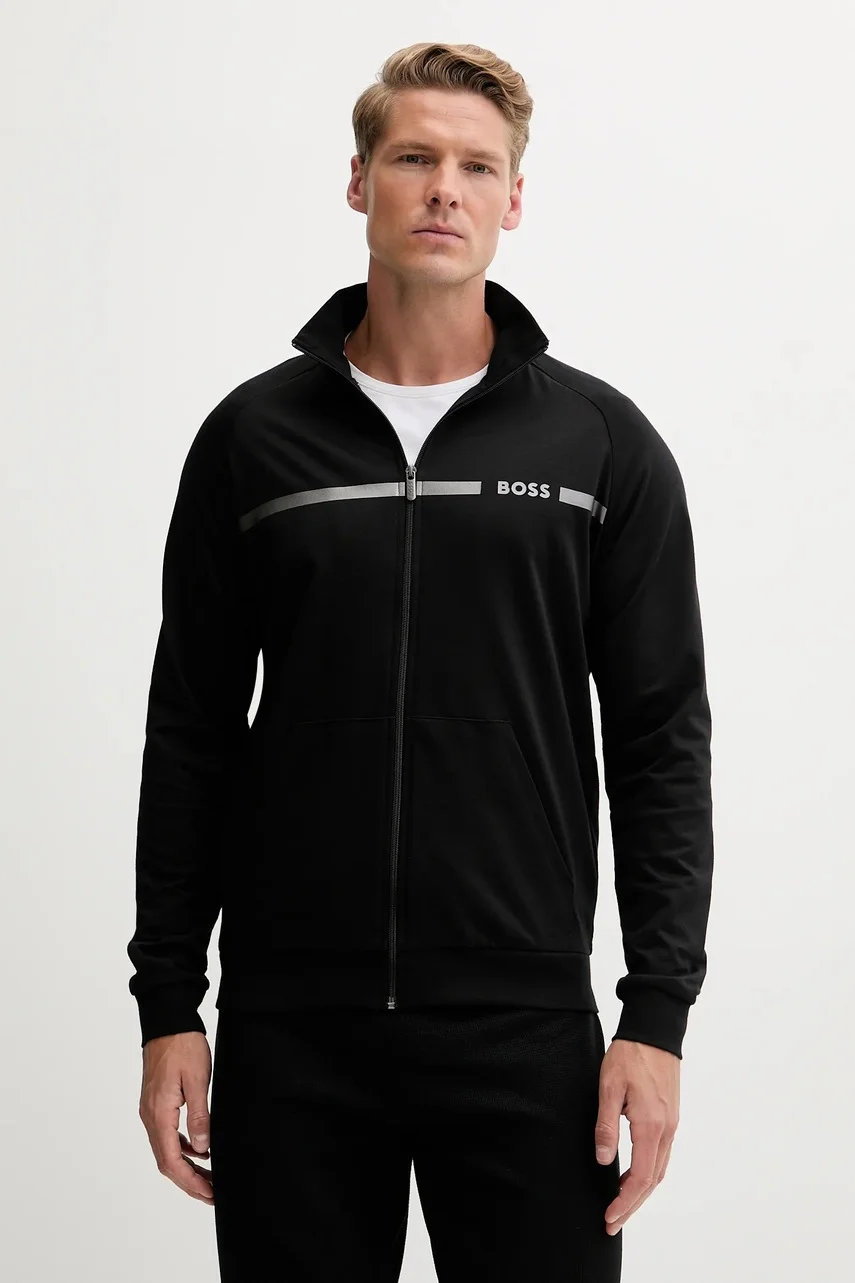 BOSS Памучен суичър Authentic Jacket Z