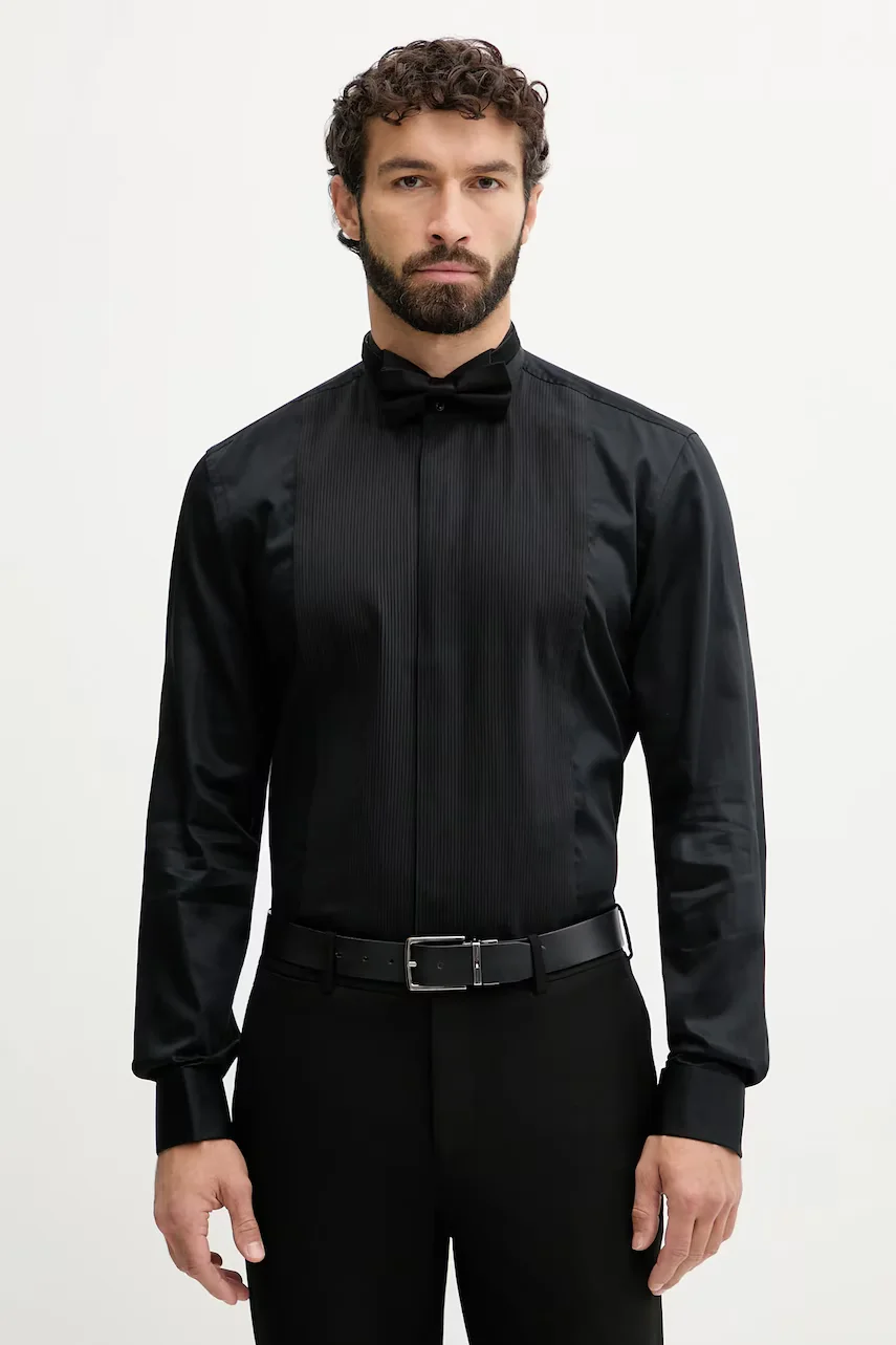 BOSS Памучна риза H-HANK-W-TUX3-DC-254