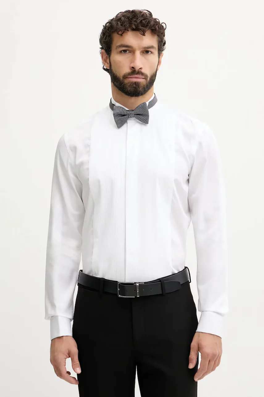 BOSS Памучна риза H-HANK-W-TUX3-DC-254