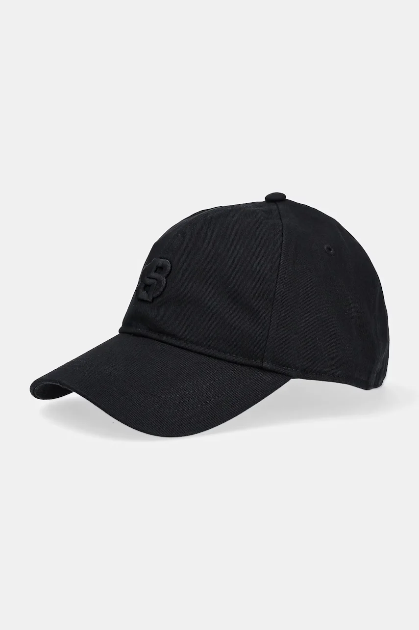 BOSS Памучна шапка с козирка Ari-B-ICON