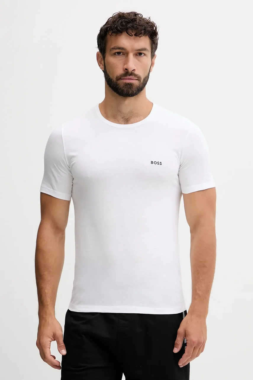 BOSS Памучна тениска (3 броя) TShirtRN 3P Classic
