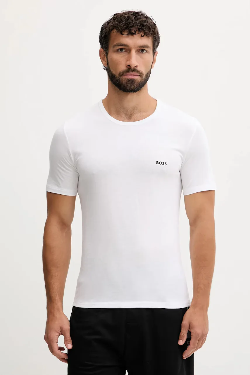 BOSS Памучна тениска (3 броя) TShirtRN 3P Classic