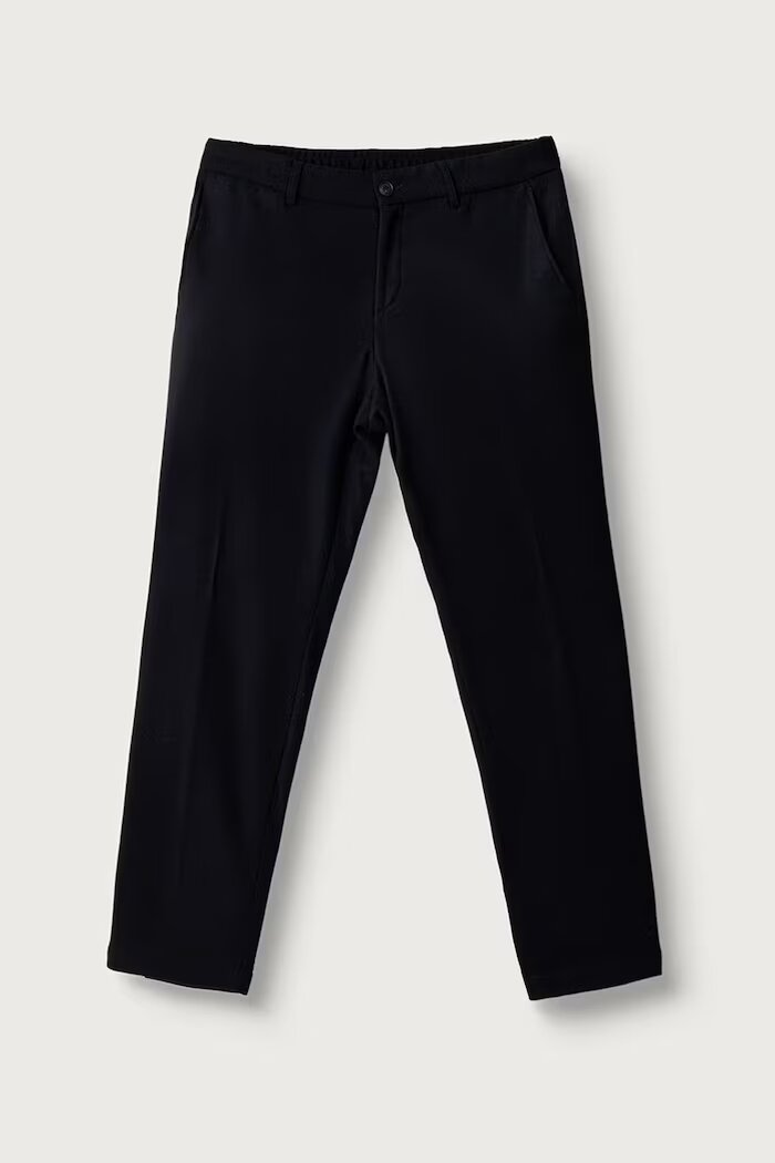 BOSS панталон slim fit мъжки с добавена вълна P-Genius-CW-WG-264 тъмносин 50571997