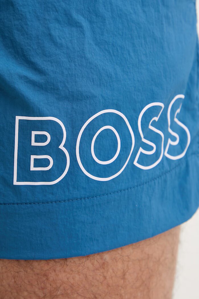 BOSS плувни шорти мъжки Mooneye сини 50469280