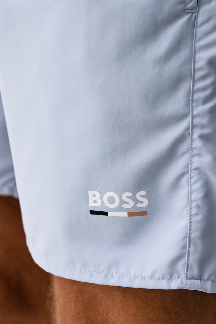 BOSS плувни шорти мъжки Swordfish сини 50554613