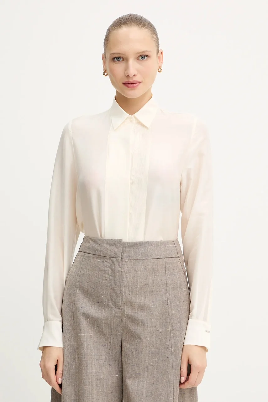 BOSS Риза с вълна Bisina_Wednesday