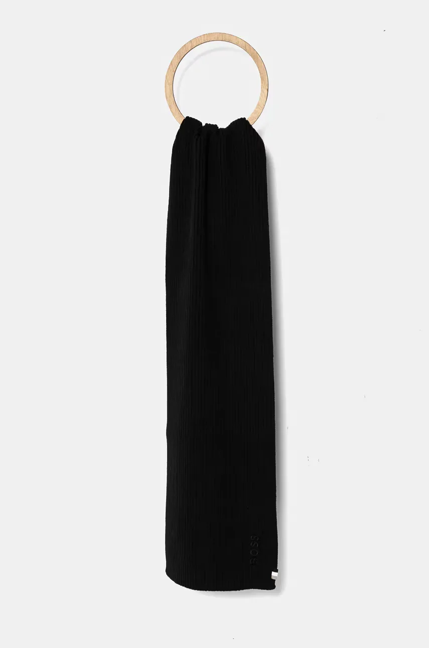 BOSS Шал с вълна Magico_R_Scarf