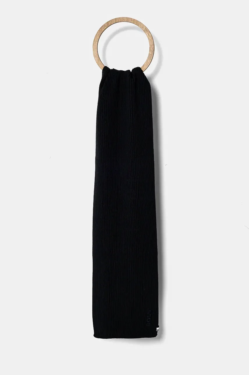 BOSS Шал с вълна Magico_R_Scarf