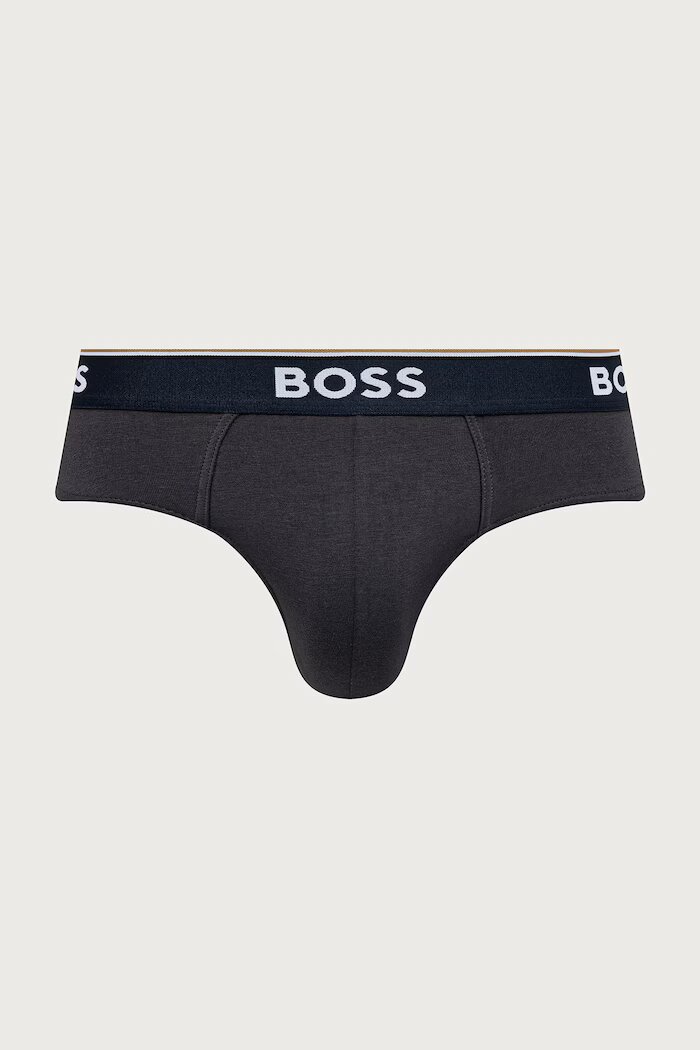 BOSS слипове мъжки от памук с еластан 3 броя червени 50554683