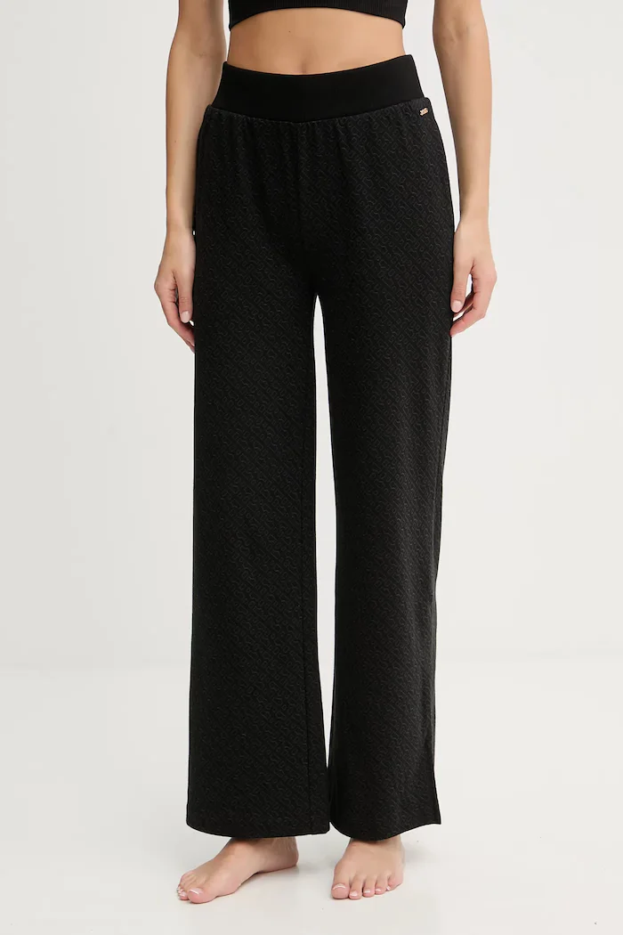 BOSS Спортен панталон Monogram J. Pants в черно с изчистен дизайн 50557287