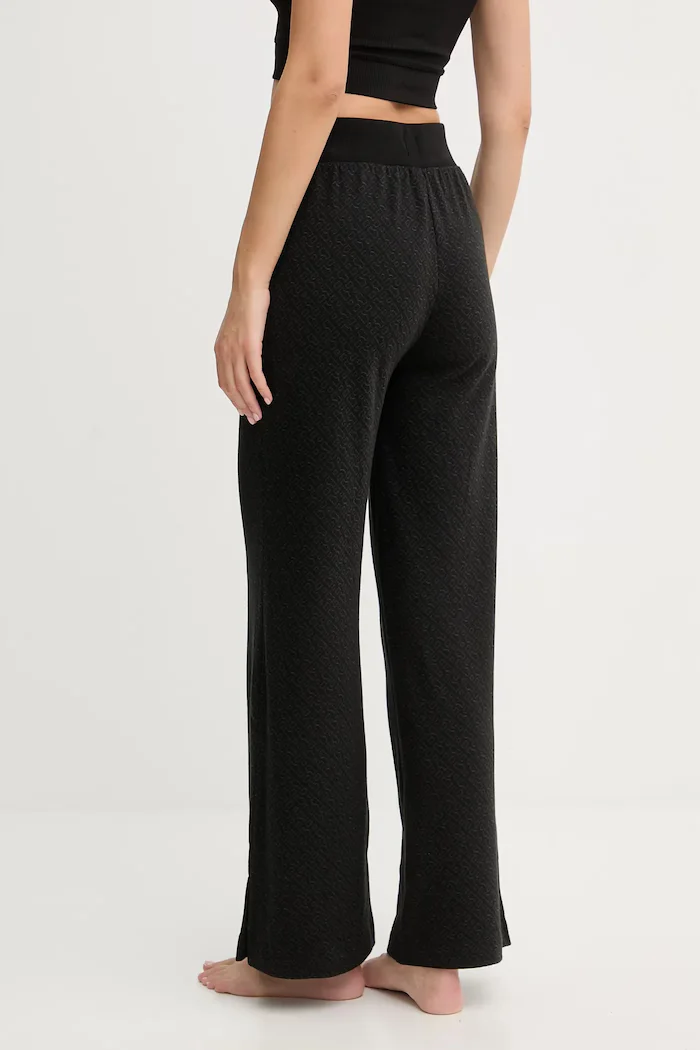 BOSS Спортен панталон Monogram J. Pants в черно с изчистен дизайн 50557287