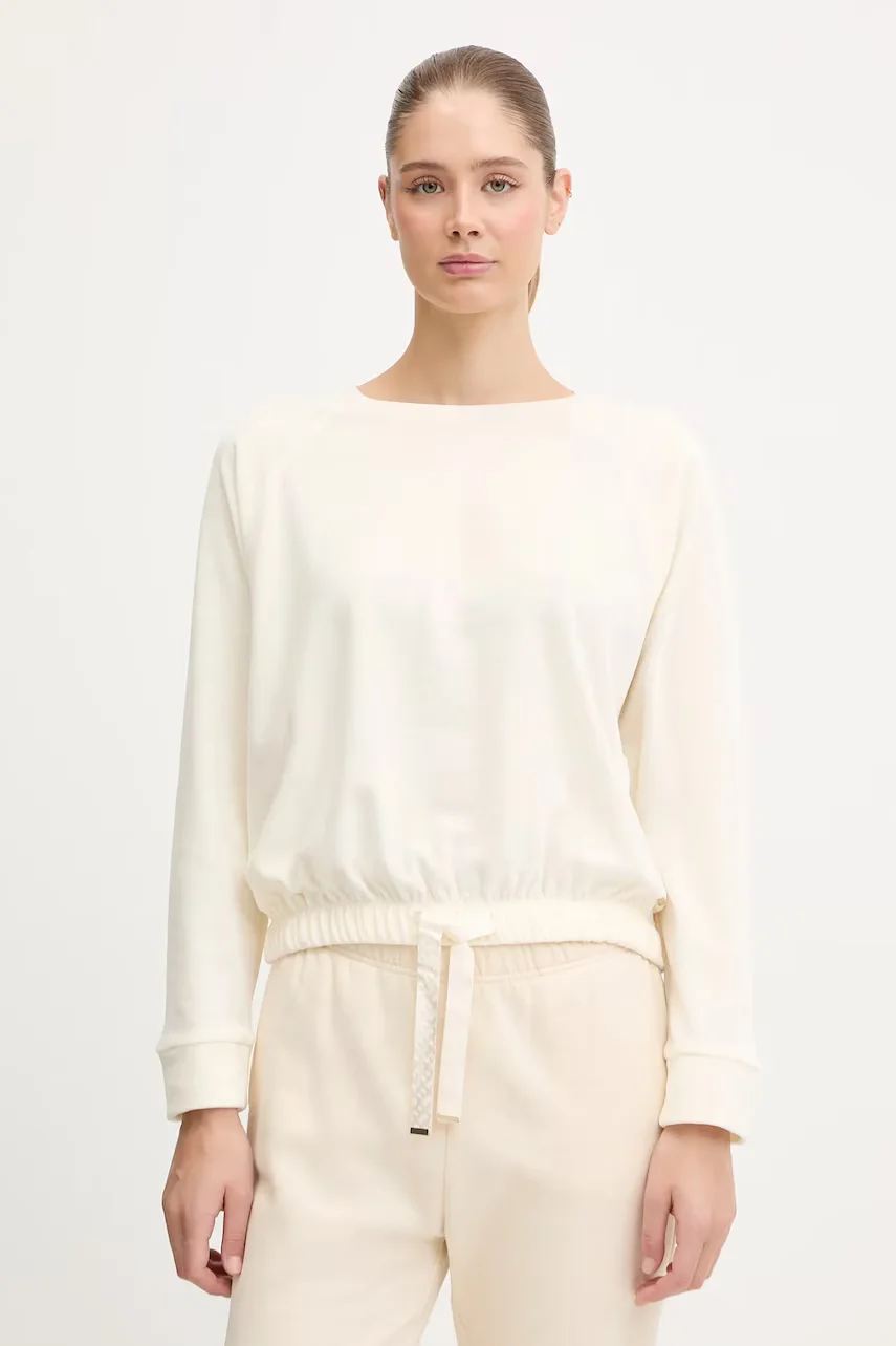 BOSS Суичър Velour_Sweatshirt