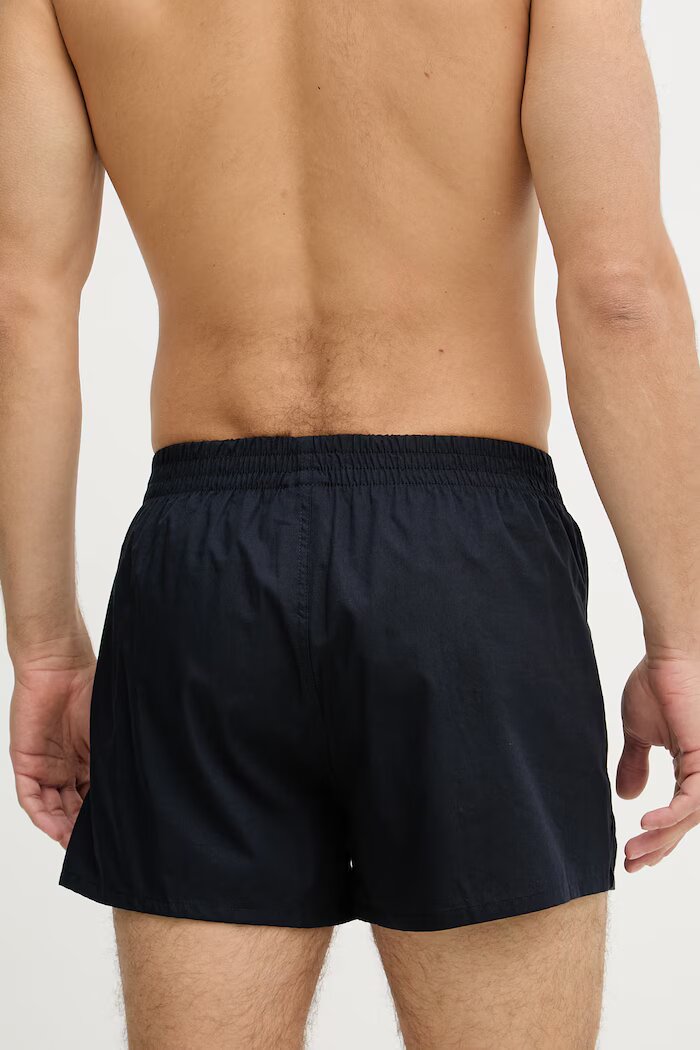 BOSS свободни боксерки мъжки от памук 2P Boxer S. CW Peach 2 броя сини 50515464
