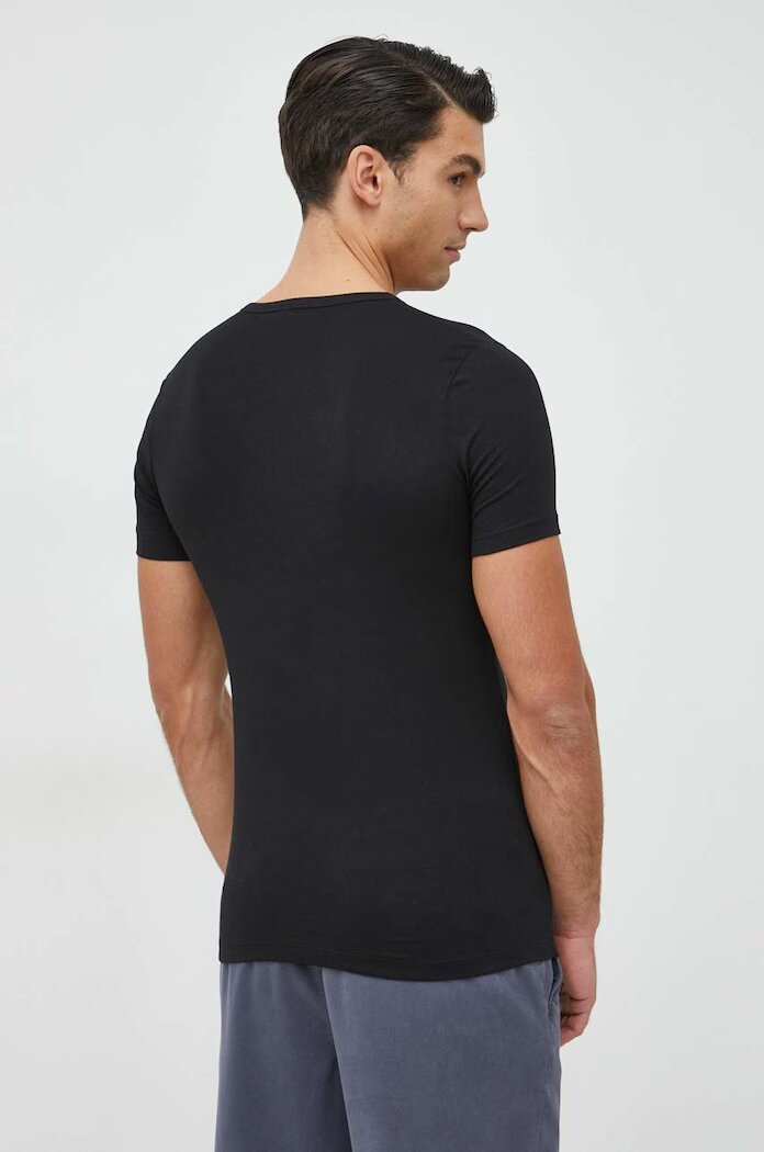 BOSS Тениска (2 броя) TShirtRN 2P Modern в черно с изчистен дизайн 50475276