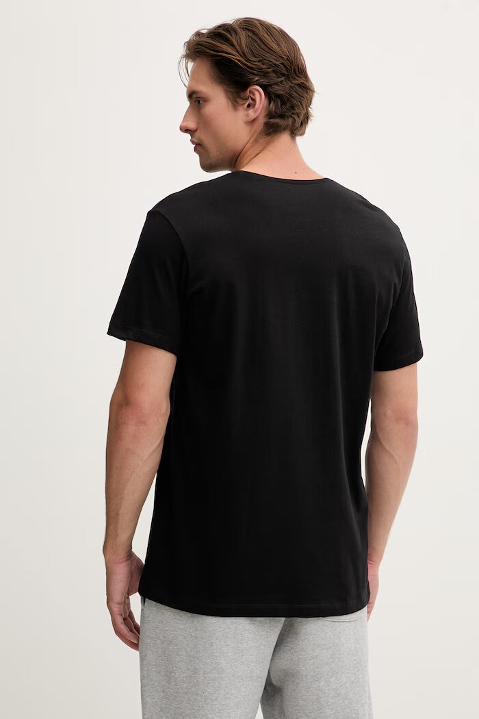 BOSS тениска мъжка от памук TShirtRN 2 броя черна 50479536