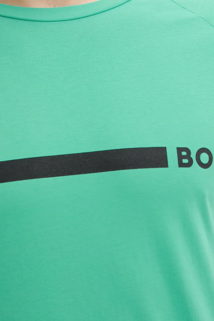 BOSS тениска мъжка T-Shirt RN Slim Fit тюркоазена 50517970