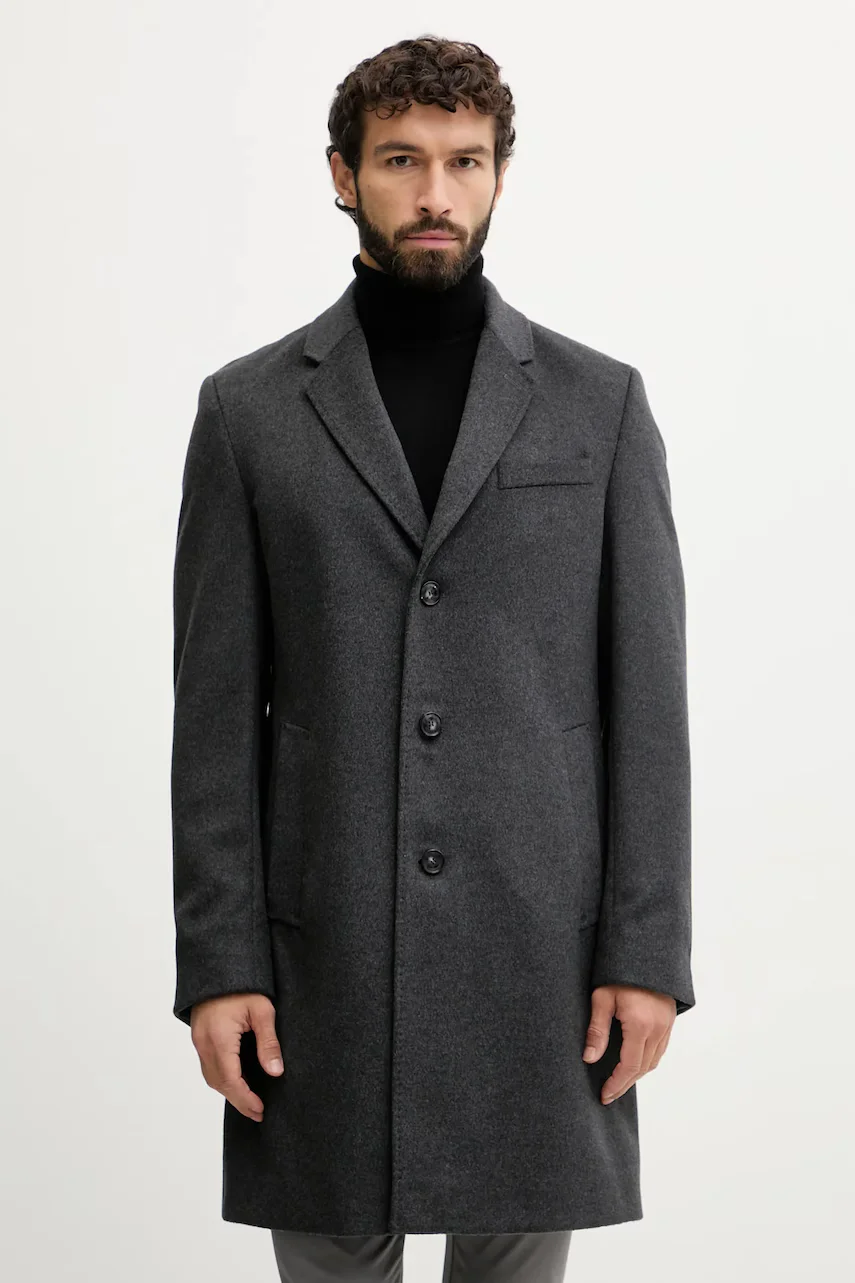 BOSS Вълнено палто H-Hyde-254