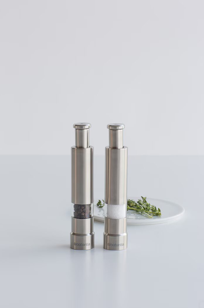 Brabantia Комплект мелници за сол и черен пипер (2 броя)