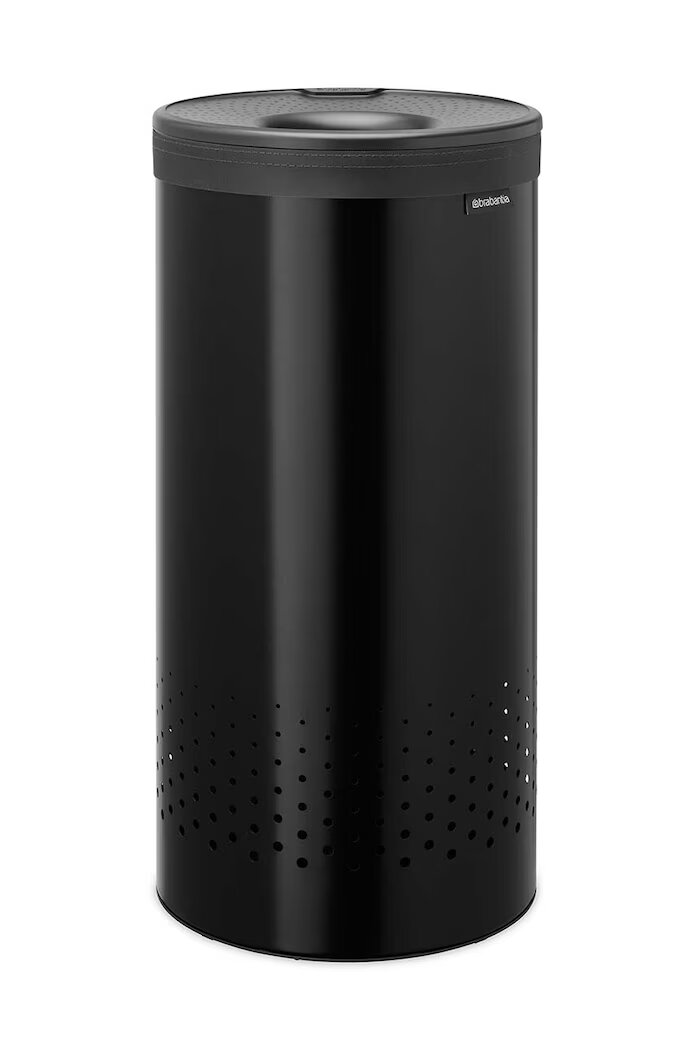 Brabantia Кош за пране 35 L в черно