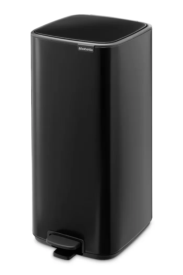 Brabantia Кошче за боклук Bo 30 L в черно