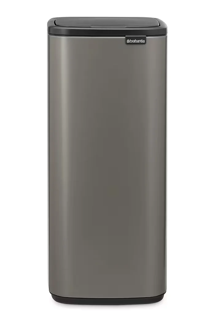 Brabantia Кошче за боклук Bo Touch 30 L в сиво