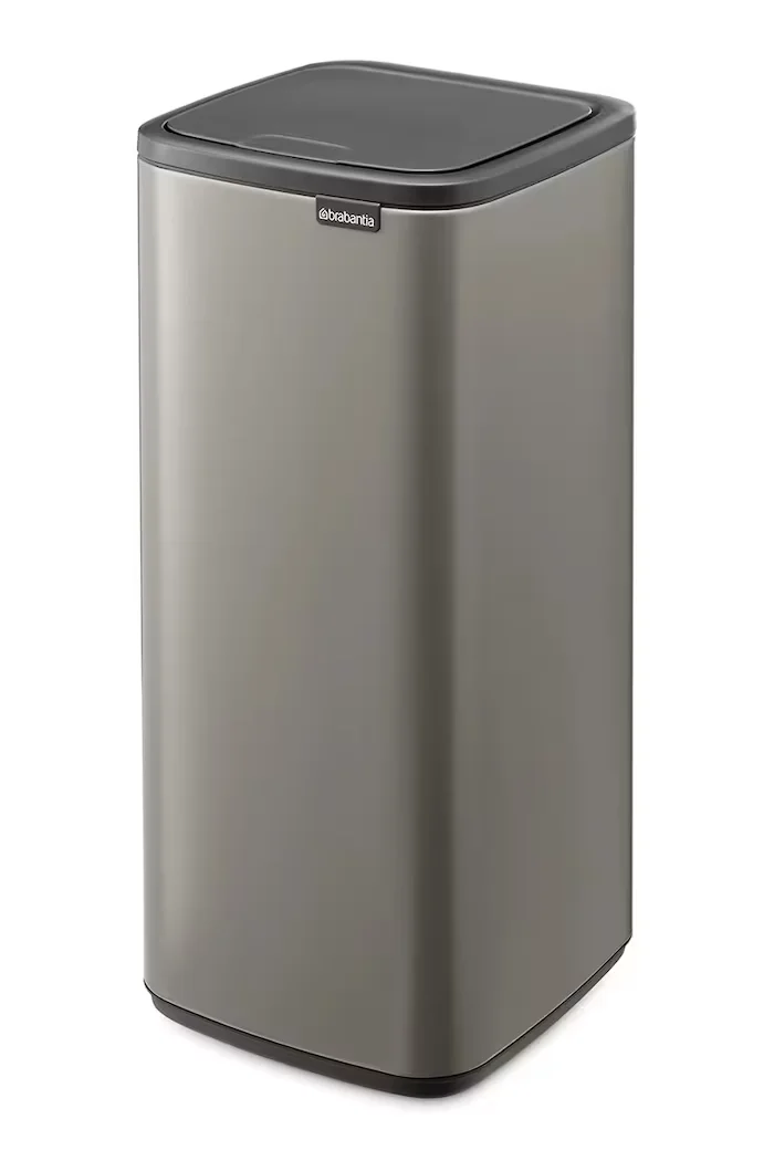 Brabantia Кошче за боклук Bo Touch 30 L в сиво