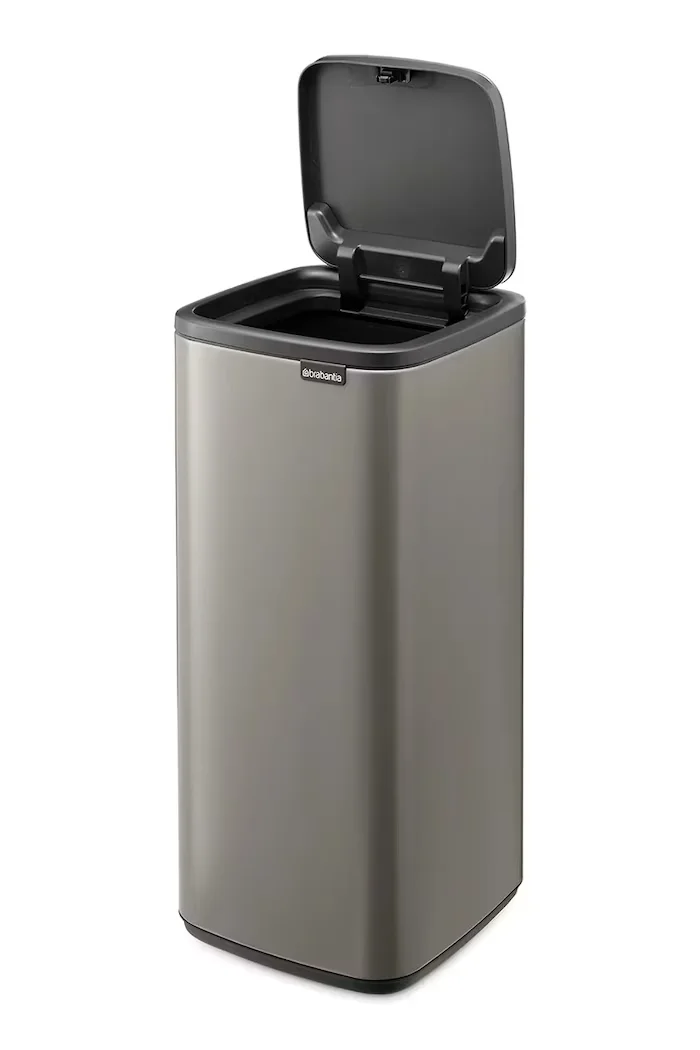 Brabantia Кошче за боклук Bo Touch 30 L в сиво