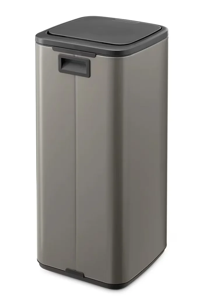 Brabantia Кошче за боклук Bo Touch 30 L в сиво
