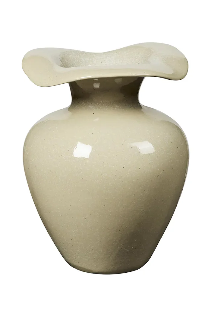 Broste Copenhagen Ваза Декоративна от каменинови изделия 24 x 32 cm 14445444