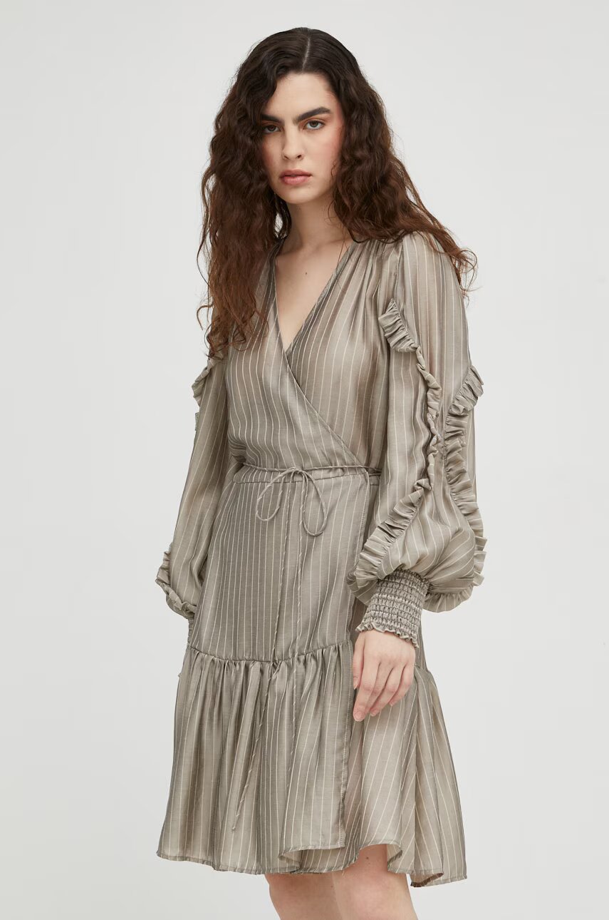 Bruuns Bazaar Рокля с лен
