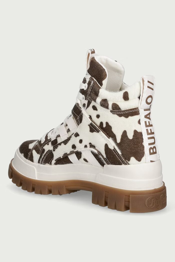 Buffalo кубинки дамски Aspha Nc Mid кафяви 16398-BCR