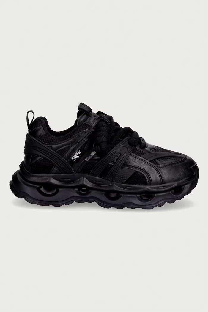 Buffalo Malaga Lace маратонки дамски черни 16372-BLK