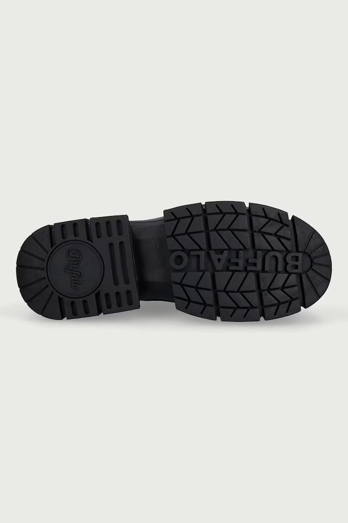 Buffalo мокасини мъжки Gopher Front Zip Lo Bs черни 18380-BLK