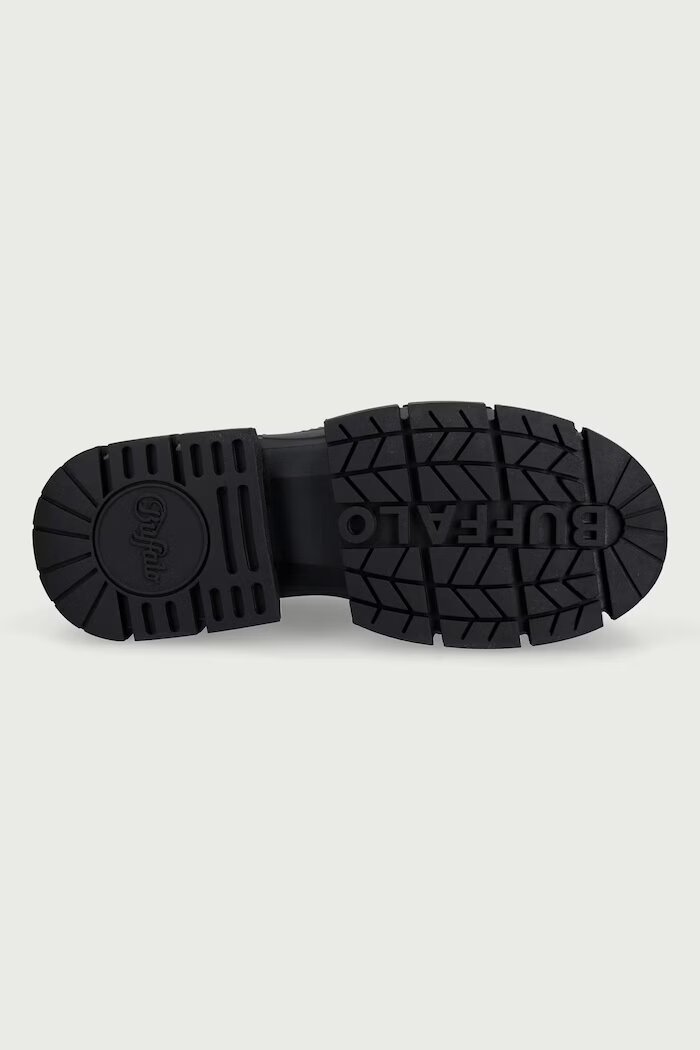 Buffalo половинки обувки дамски Gopher Front Zip Lo черни 18379-BLK