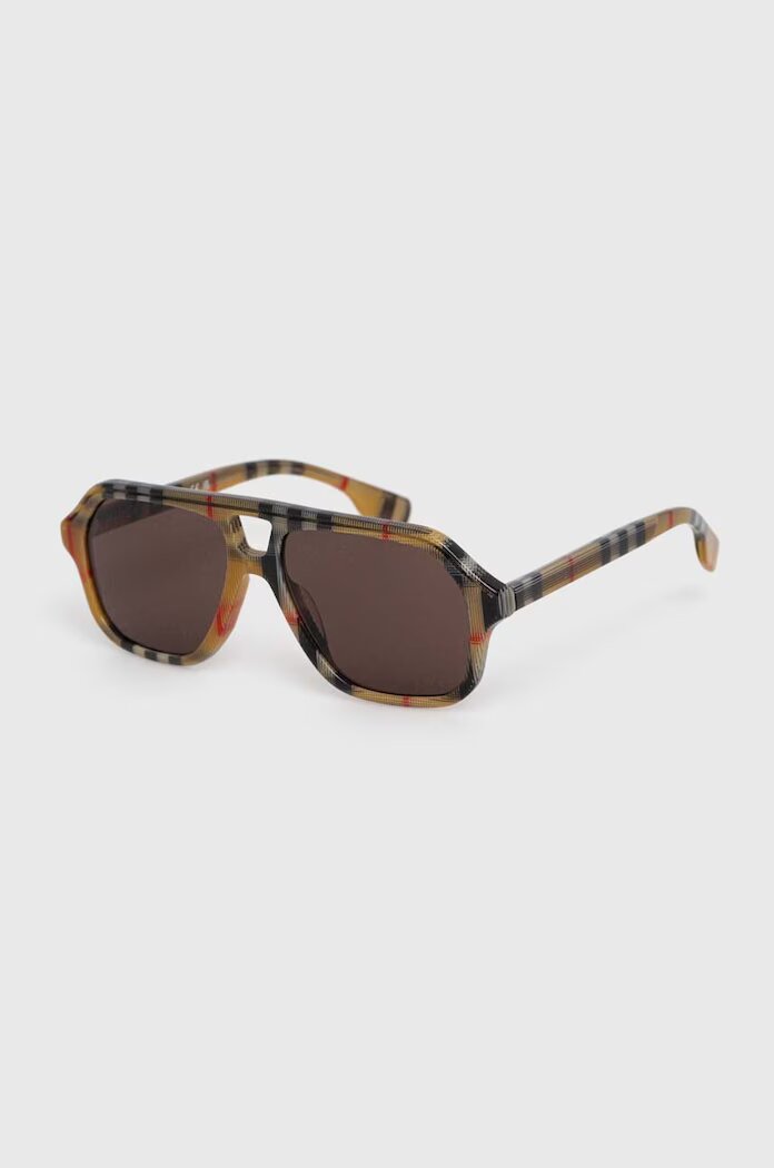 Burberry авиаторски слънчеви очила за деца бежов 0JB4340