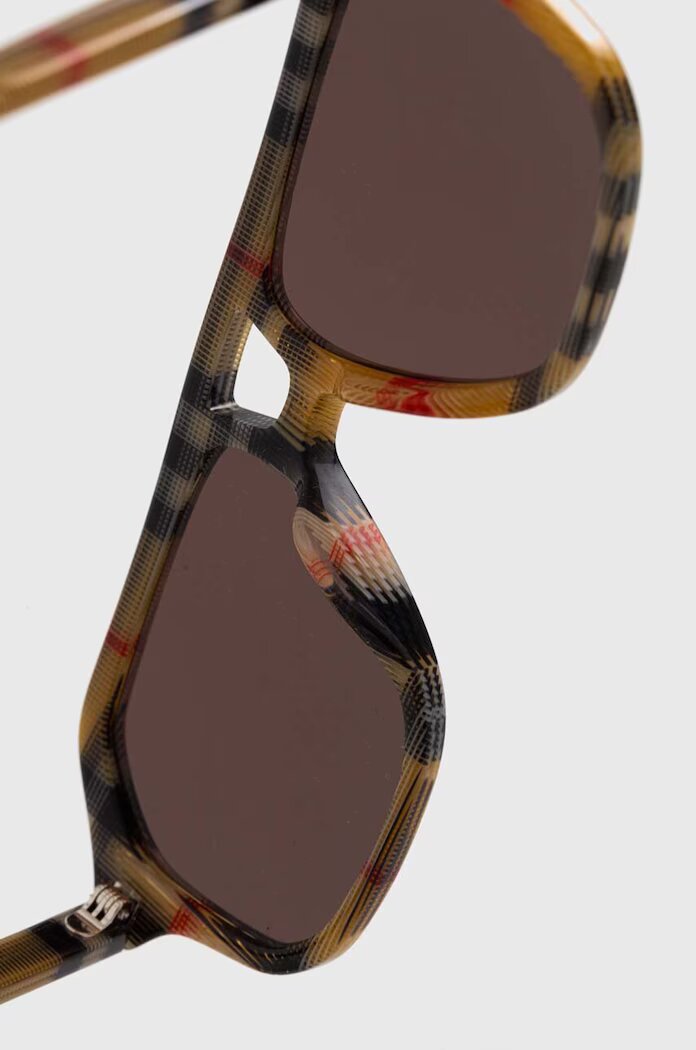 Burberry авиаторски слънчеви очила за деца бежов 0JB4340