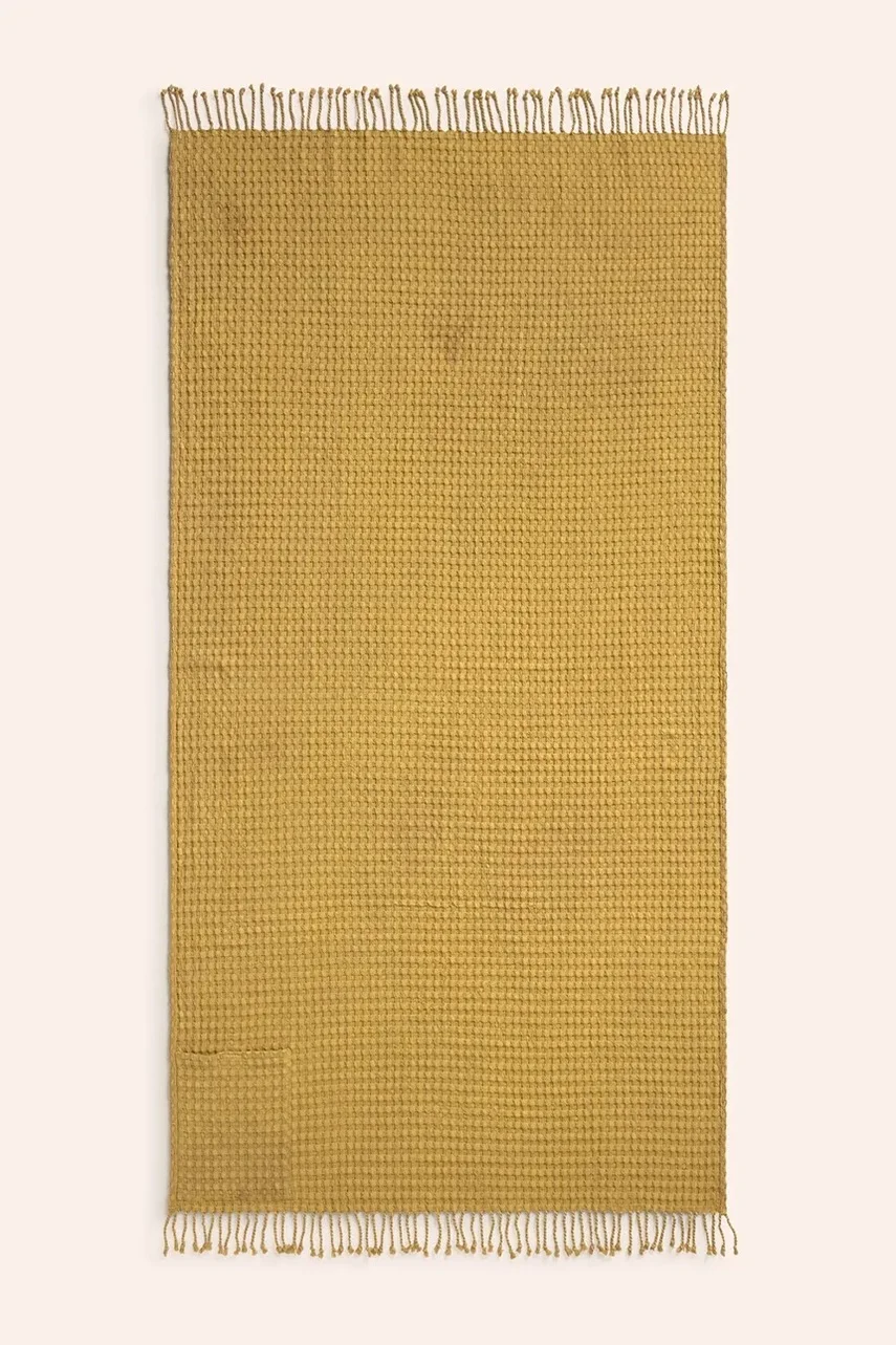 Calma House Памучна плажна кърпа Ola 100 x 180 cm
