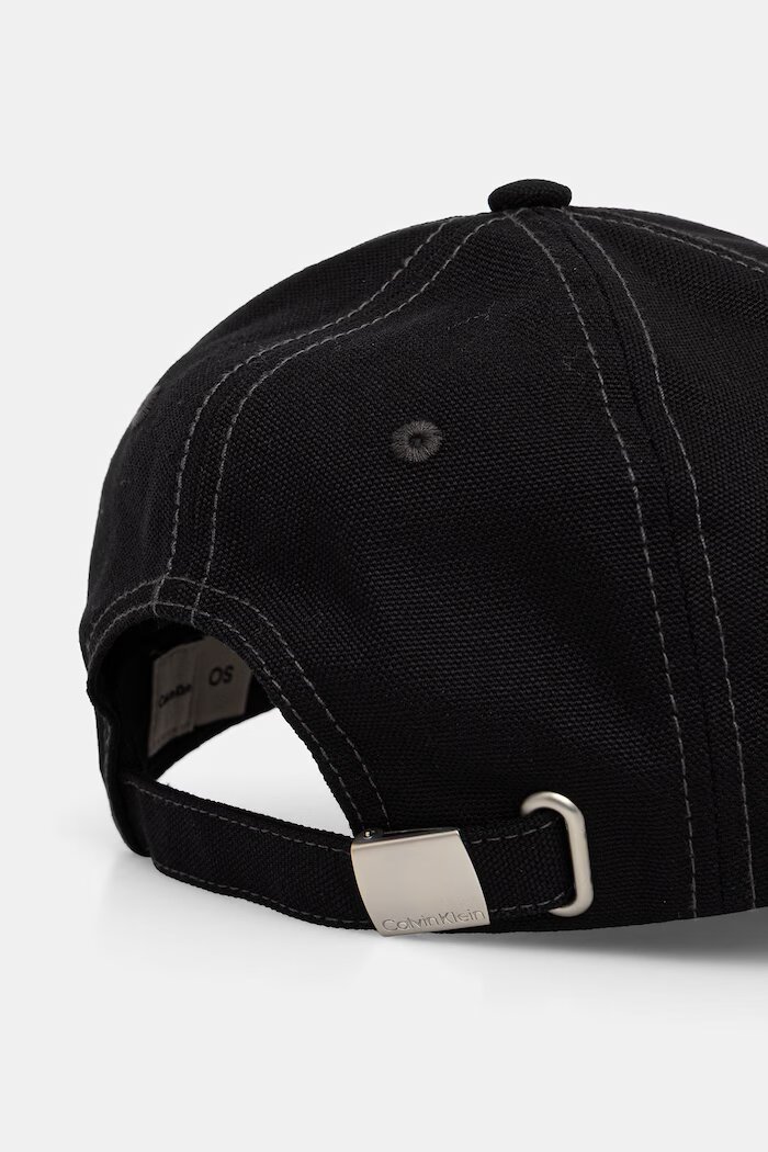 CALVIN KLEIN бейзболна шапка от памук черна LV04F5061G