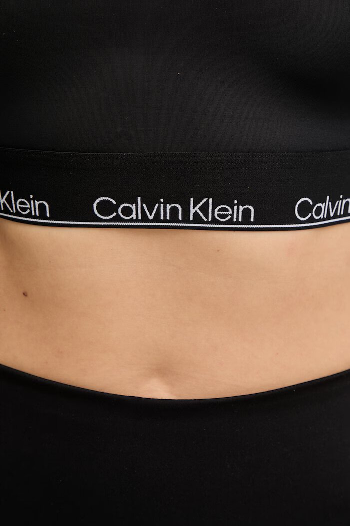 CALVIN KLEIN блуза с дълги ръкави дамска черна LV00Q61128