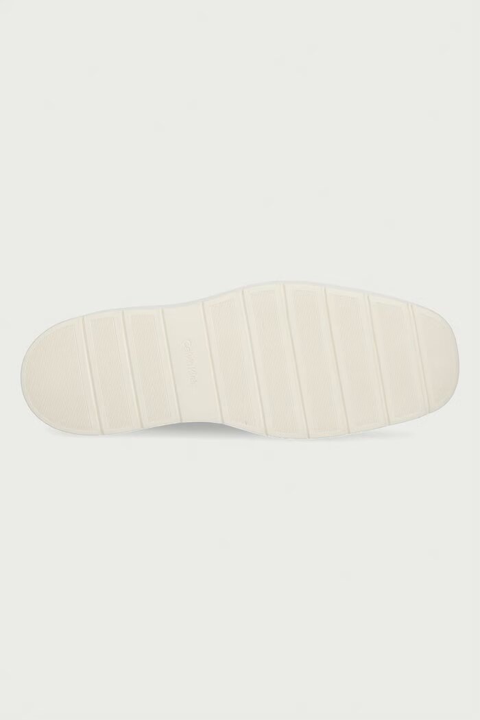 CALVIN KLEIN боти дамски от велур FLATF LACE UP APR CUT BOOT бежови HW0HW03273